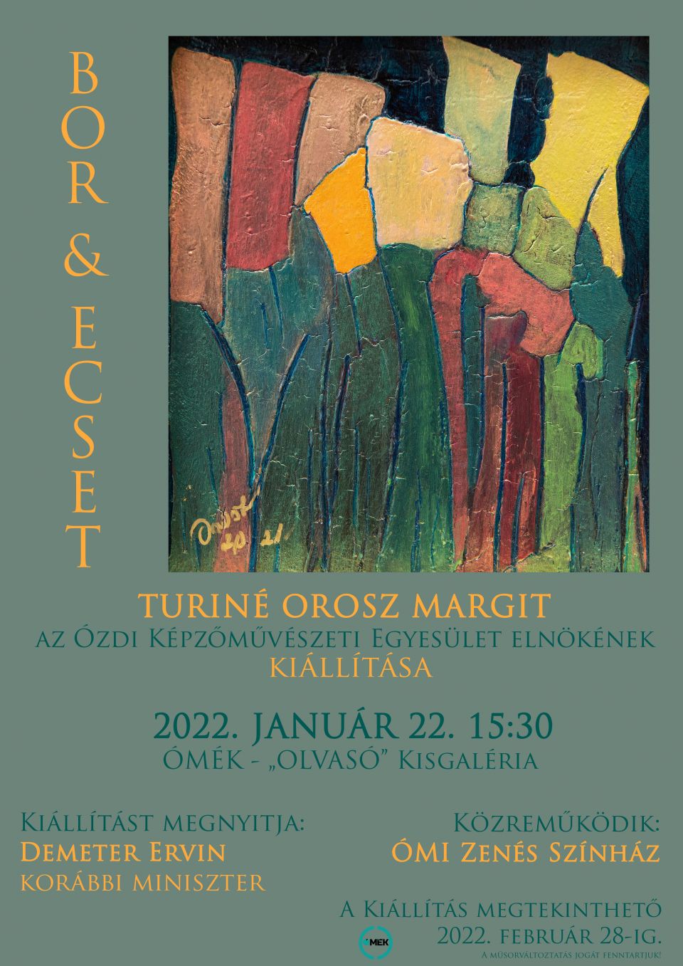 Turiné Orosz Margit kiállítása